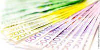 Aufgefächerte Euro-Geldscheine